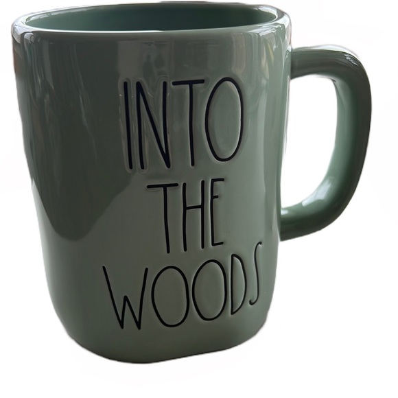 Rae Dunn green mug INTO THE WOODS - Picture 1 of 5